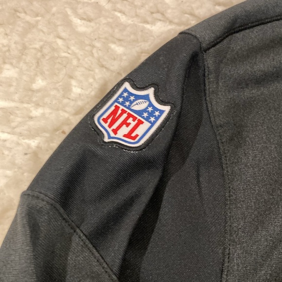 New Orleans Saints Nike On Field Apparel Quarter Zip NFL - Picture 4 of 4